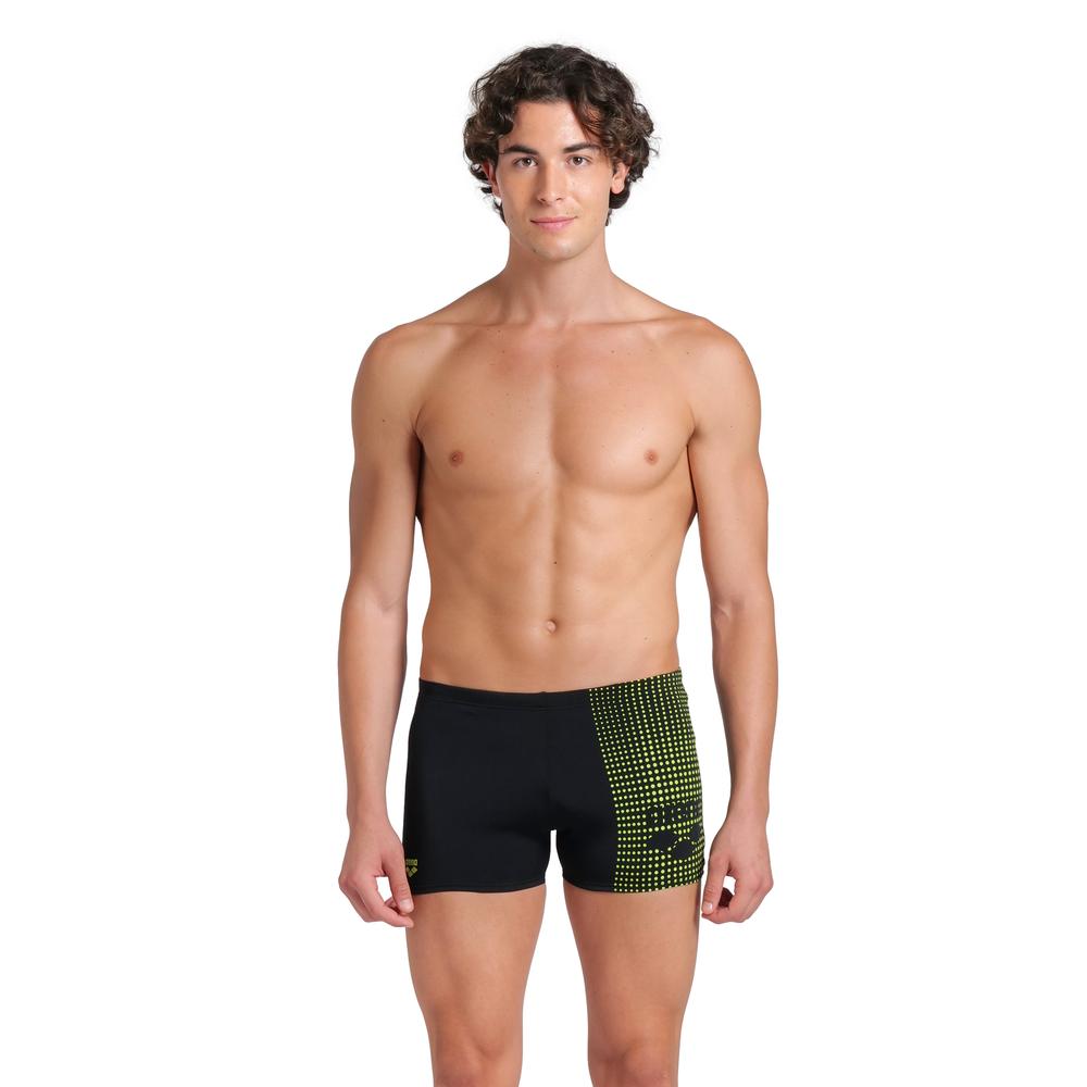 Short Arena Foggy Dots Para Hombre Negro