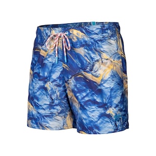 Foto 6 | Short Arena Water Prints Allover Para Hombre Azul