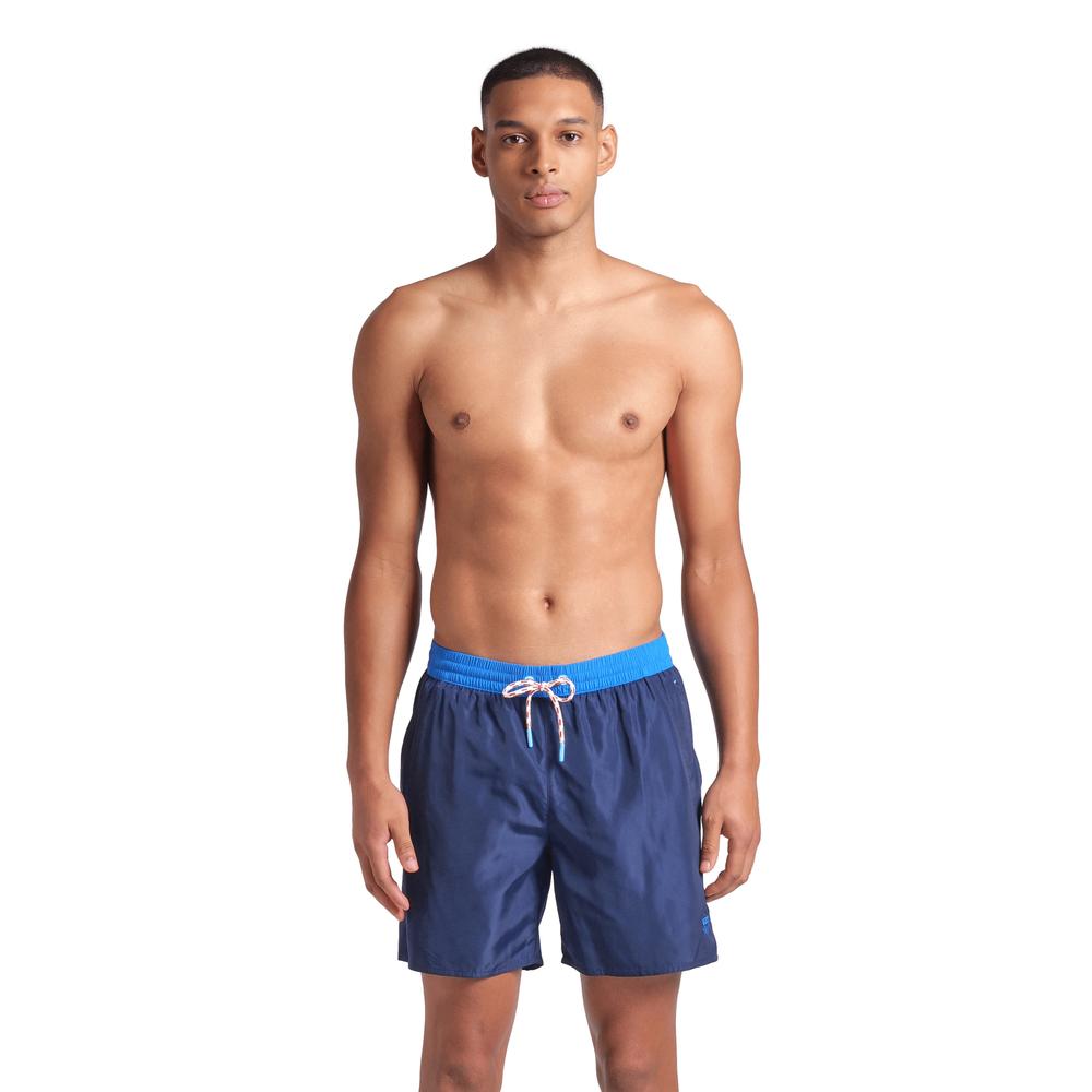 Short Arena Team Stripe Para Hombre Azul Marino
