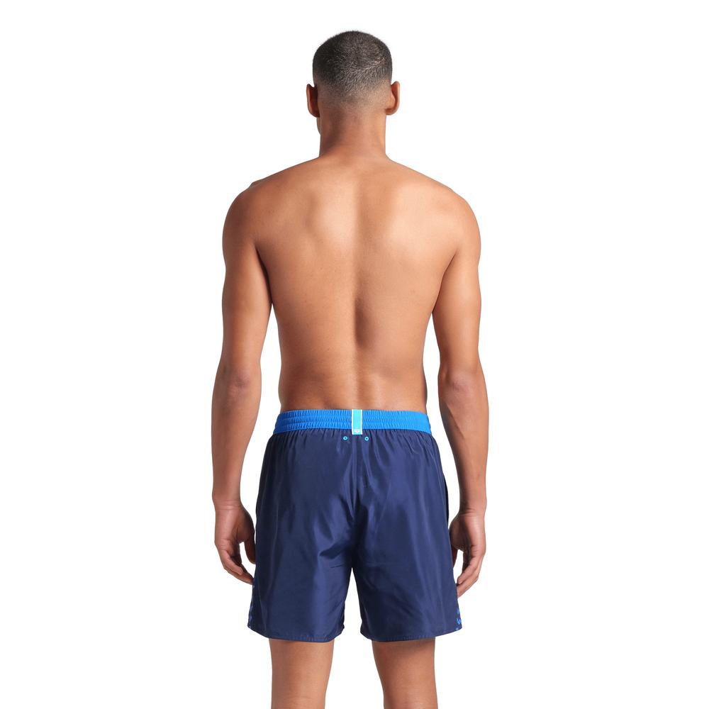 Foto 3 pulgar | Short Arena Team Stripe Para Hombre Azul Marino