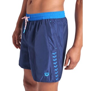 Foto 3 | Short Arena Team Stripe Para Hombre Azul Marino