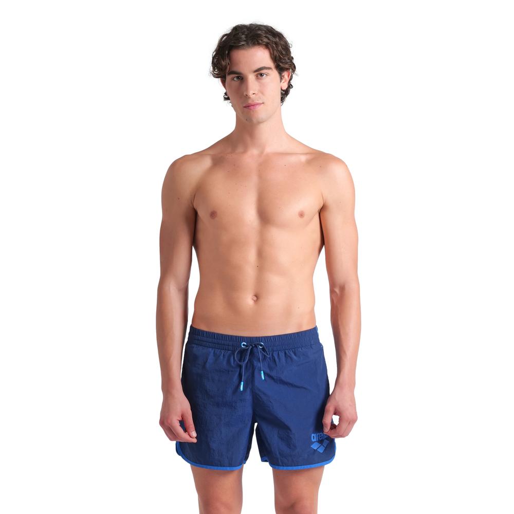 Short Arena Logo Borders Para Hombre Azul Marino