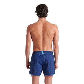 Foto 2 | Short Arena Logo Borders Para Hombre Azul Marino