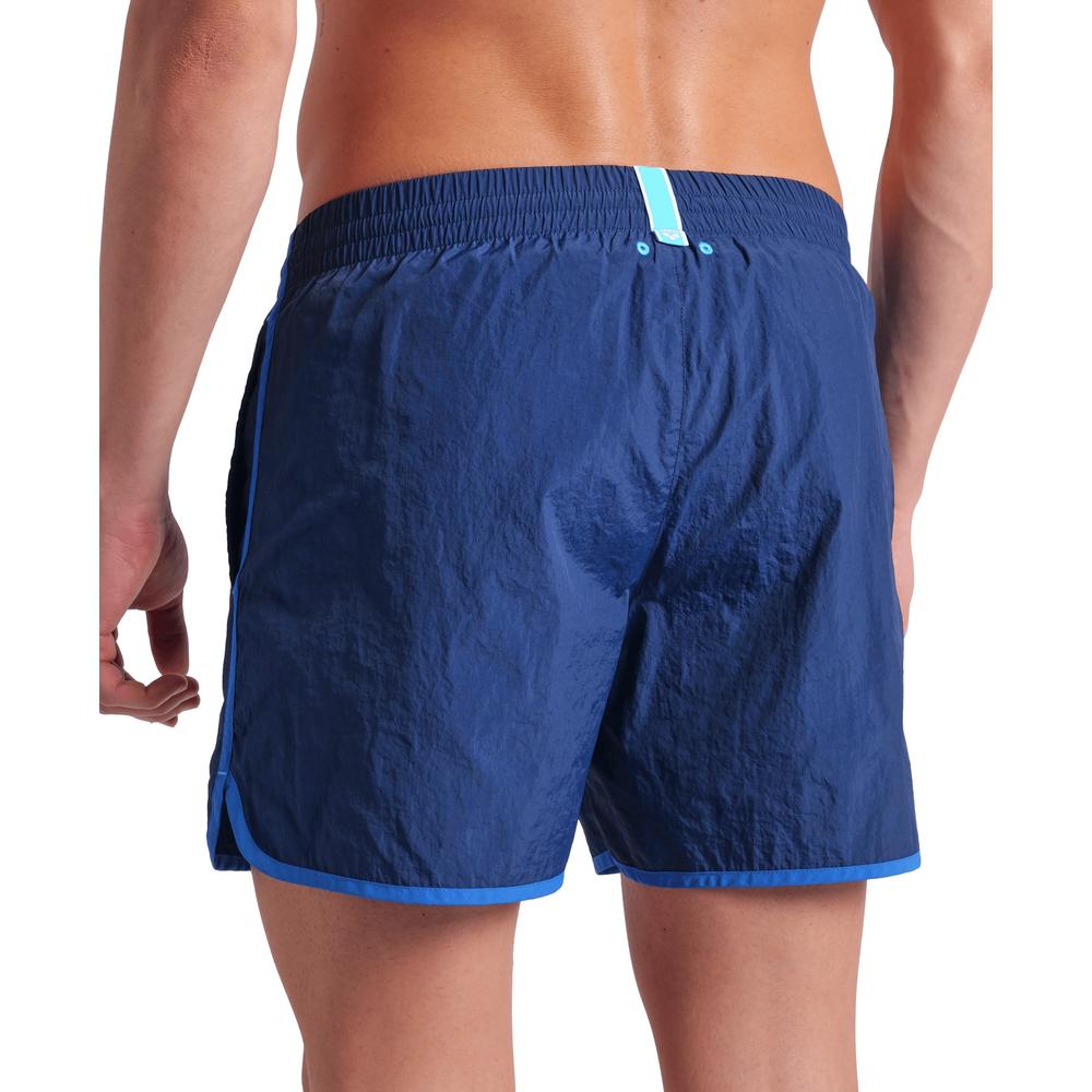 Foto 6 pulgar | Short Arena Logo Borders Para Hombre Azul Marino