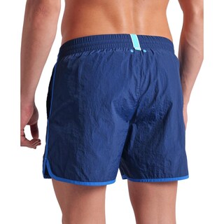 Foto 5 | Short Arena Logo Borders Para Hombre Azul Marino