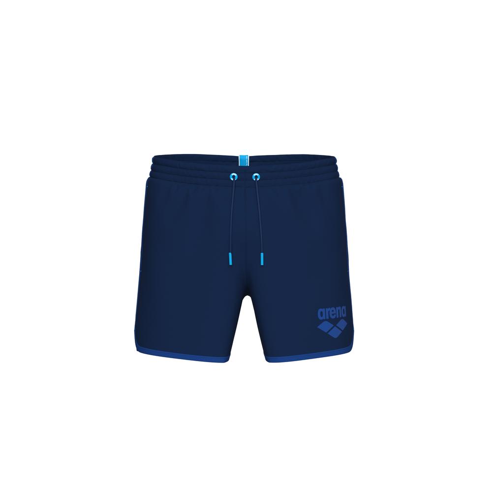 Foto 7 pulgar | Short Arena Logo Borders Para Hombre Azul Marino