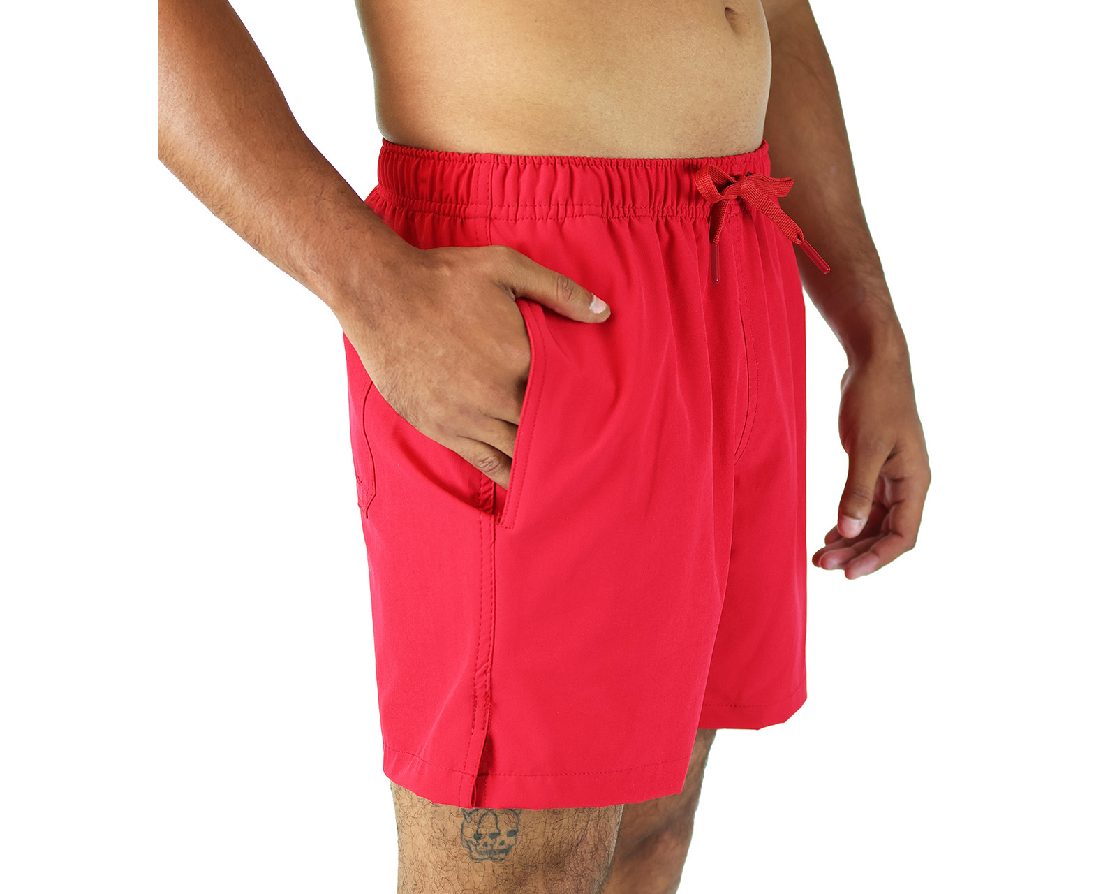 Foto 4 pulgar | Short Rams Cottons Rojo para Hombre