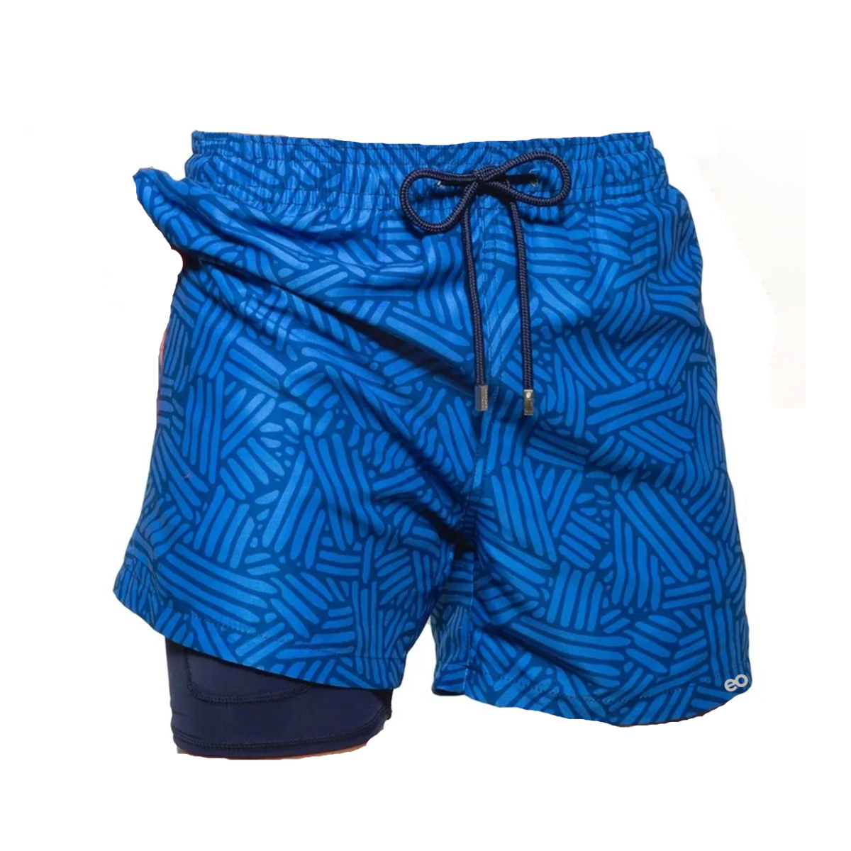 Foto 1 | Short Traje De Baño Para Hombre Playa Talla: G Mod. A15 Eo Safe Imports Esi-19084 Azul