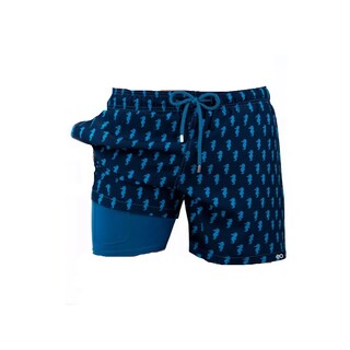 Foto 1 | Traje De Baño Para Hombre, Playa, Balneario Short Talla: 2xl Mod. A29 Eo Safe Imports Esi-19078 Azul