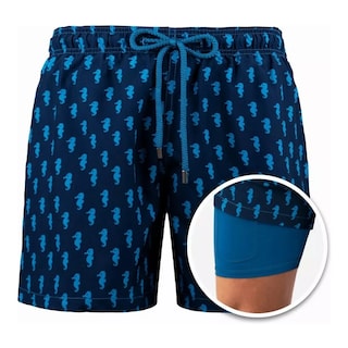 Foto 2 | Traje De Baño Para Hombre Playa Short Talla: M Mod. A29 Eo Safe Imports Esi-19075 Azul