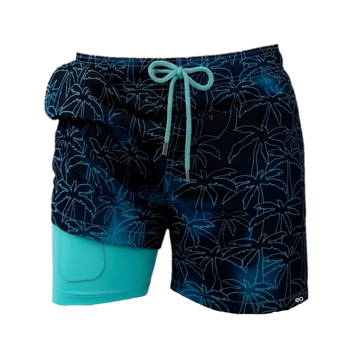 Traje De Baño Para Hombre Short Talla L/xl Eo Safe Imports Esi-19570 Azul $599