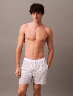 Foto 3 | Short De Baño Calvin Klein Monograma Wht N6100 Playa De Hombre - Original