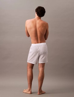 Foto 5 | Short De Baño Calvin Klein Monograma Wht N6100 Playa De Hombre - Original