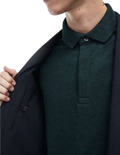 Foto 4 | Blazer Lacoste Vh9981 Sarga De Lana Color Azul Para Hombre