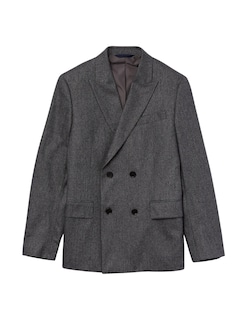 Foto 1 | Saco Lacoste Cruzado A 4 Botones Color Gris Para Caballero