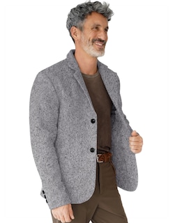 Foto 2 | Saco Calidad Premium Caballero Abotonado Cuello V Gris Roosevelt