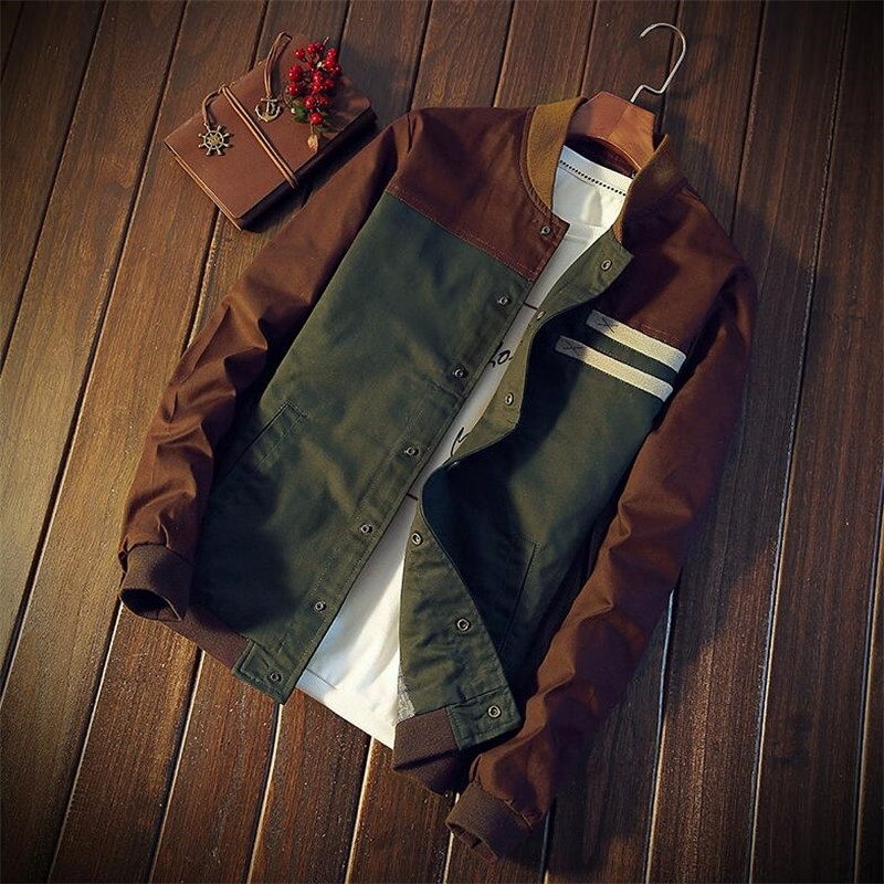 Foto 2 pulgar | Venta Internacional-uniforme Coreano De Béisbol Otoñal Jacket Asstseries Para Hombre