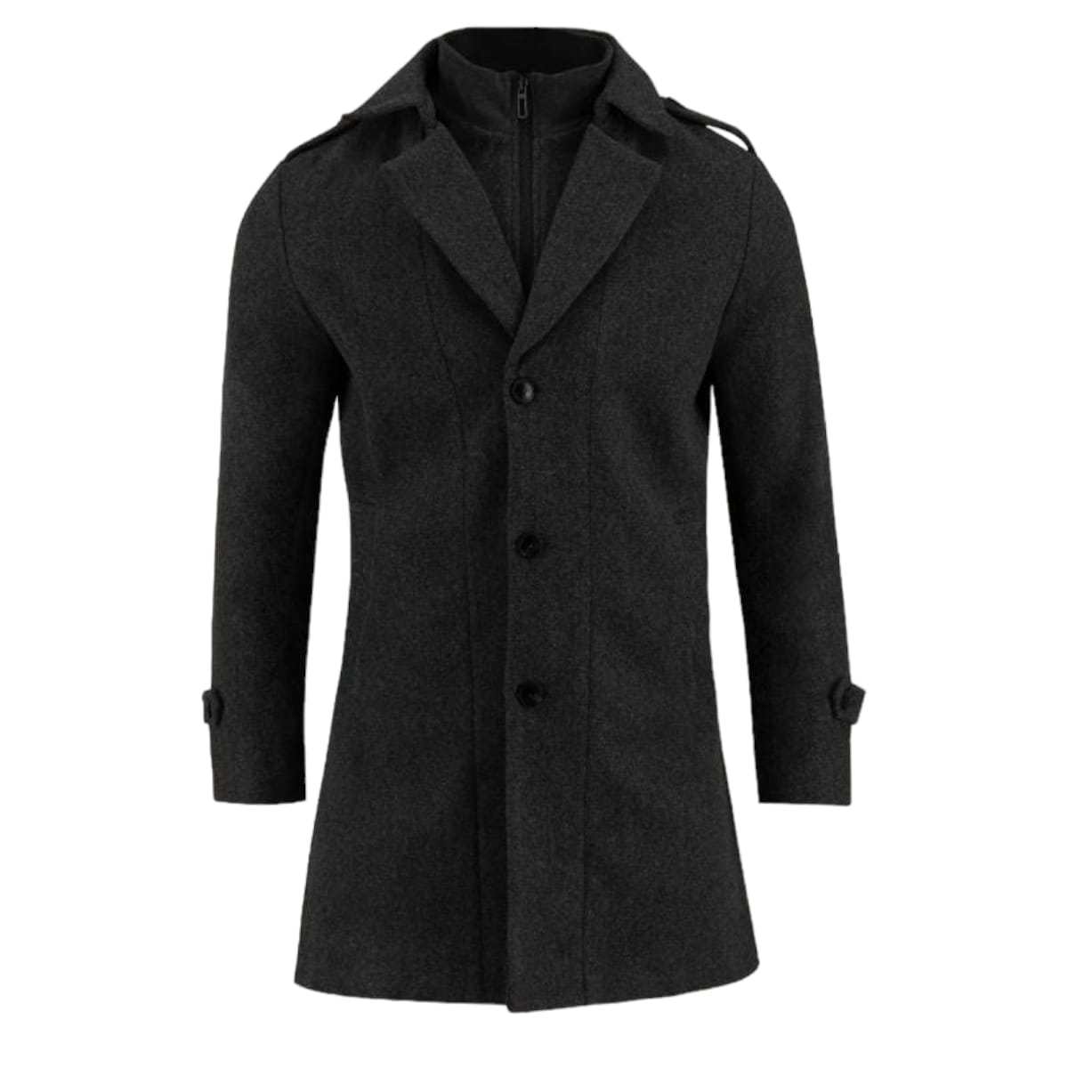 Foto 3 | Abrigo Roosevelt Para Hombre Negro