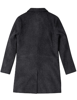 Foto 5 | Abrigo Largo Hombre Gamuza Premium Gris Obscuro Roosevelt