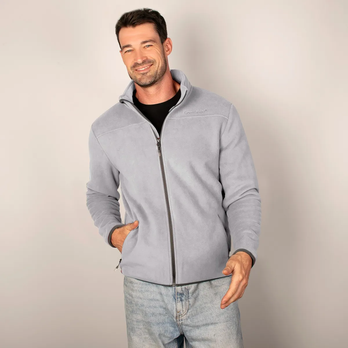 Foto 4 pulgar | Chamarra Greenlander Para Hombre Sudadera Fleece Con Gorro Polar