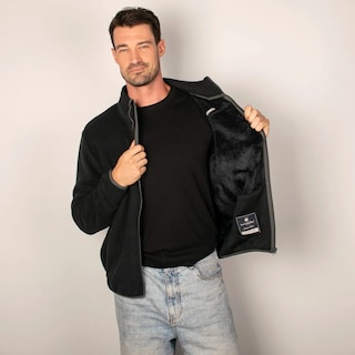 Foto 3 | Chamarra Greenlander Para Hombre Sudadera Fleece Con Gorro Polar