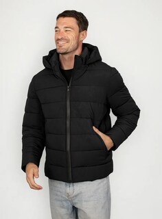 Foto 1 | Chamarra Greenlander Capitonada Con Capucha Para Hombre