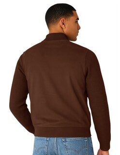 Foto 4 | Chamarra Caballero Mangas Y Cuello Elástico Casual Premium Chocolate Roosevelt