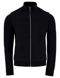Foto 6 | Chamarra Caballero Mangas Y Cuello Elástico Casual Premium Negro Roosevelt