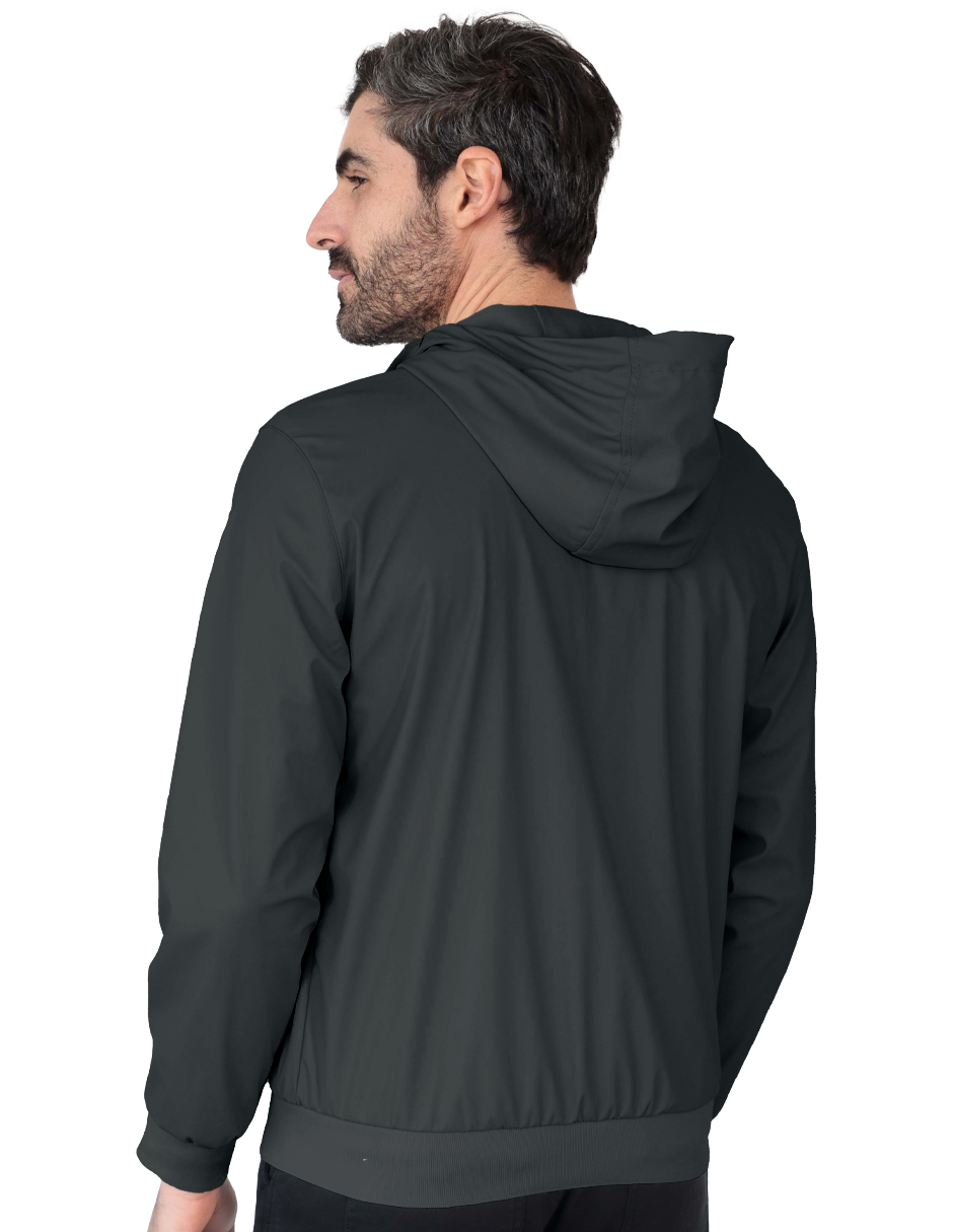 Foto 5 pulgar | Chamarra Boomber Casual Hombre Con Capucha Premium Verde Militar Roosevelt C366