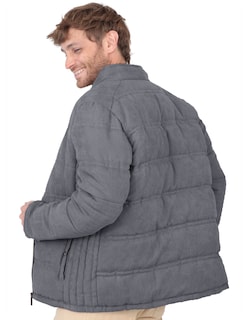 Foto 3 | Chamarra Caballero Acolchada Casual Gris Rooselvelt A315