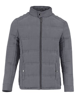 Foto 4 | Chamarra Caballero Acolchada Casual Gris Rooselvelt A315