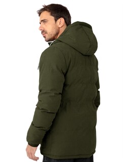 Foto 4 | Chamarra Cazadora Caballero Gorro Acolchada