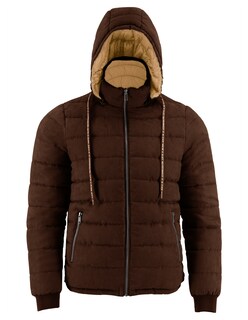 Foto 5 | Chamarra Reversible Caballero Capitonada Gorro Desmontable