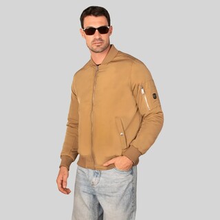 Foto 1 | Chamarra Greenlander Para Hombre Casual Estilo Bomber Ligera