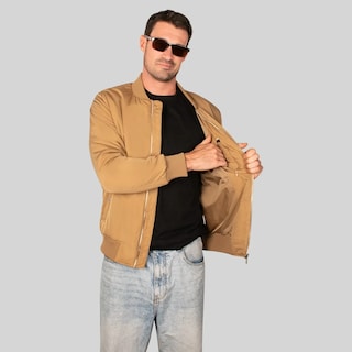 Foto 3 | Chamarra Greenlander Para Hombre Casual Estilo Bomber Ligera