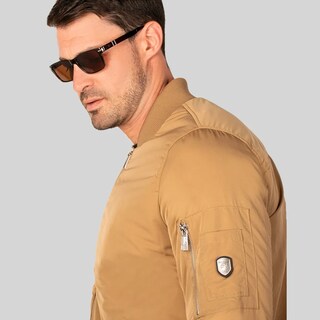 Foto 4 | Chamarra Greenlander Para Hombre Casual Estilo Bomber Ligera