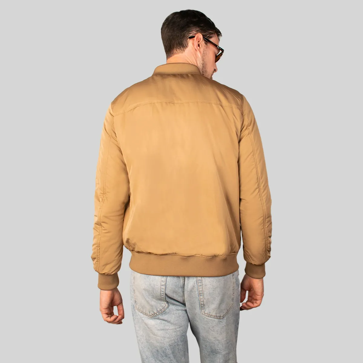 Foto 6 pulgar | Chamarra Greenlander  Para Hombre Casual Estilo Bomber Ligera