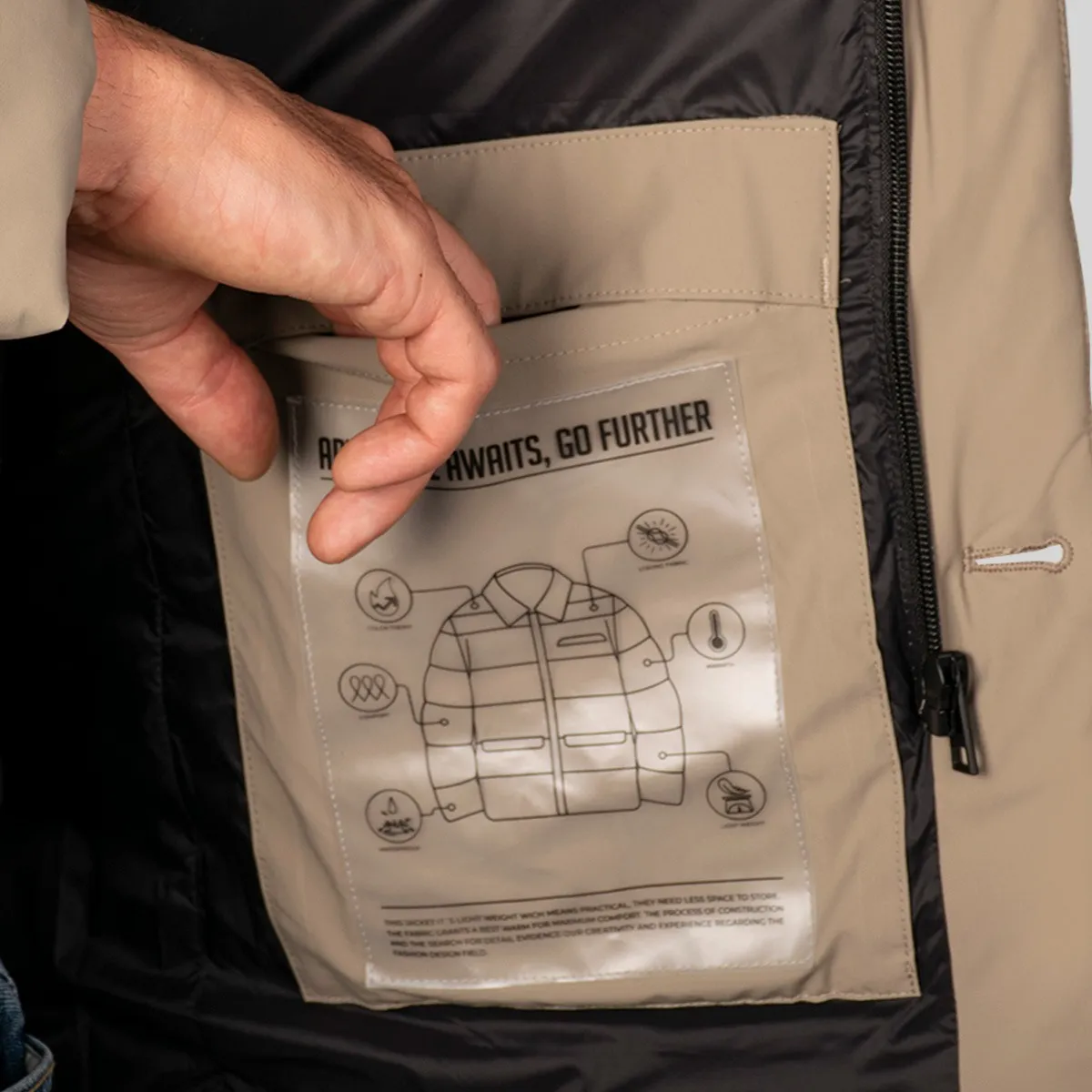 Foto 4 pulgar | Chamarra Greenlander Para Hombre Capitonada Tipo Blazer
