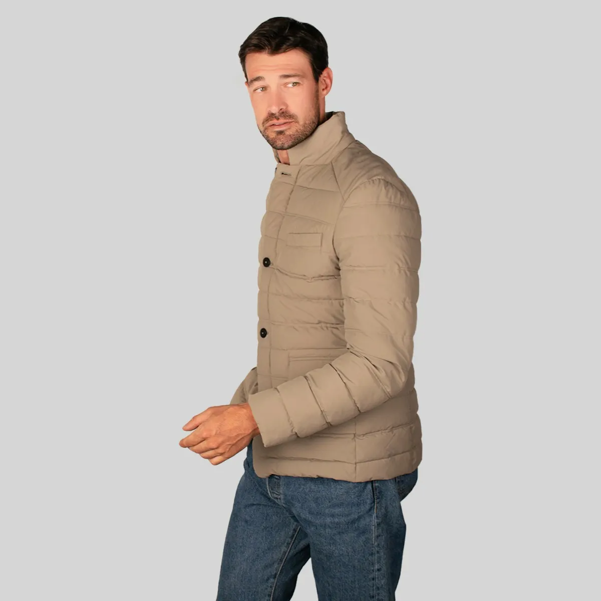 Foto 5 pulgar | Chamarra Greenlander Para Hombre Capitonada Tipo Blazer