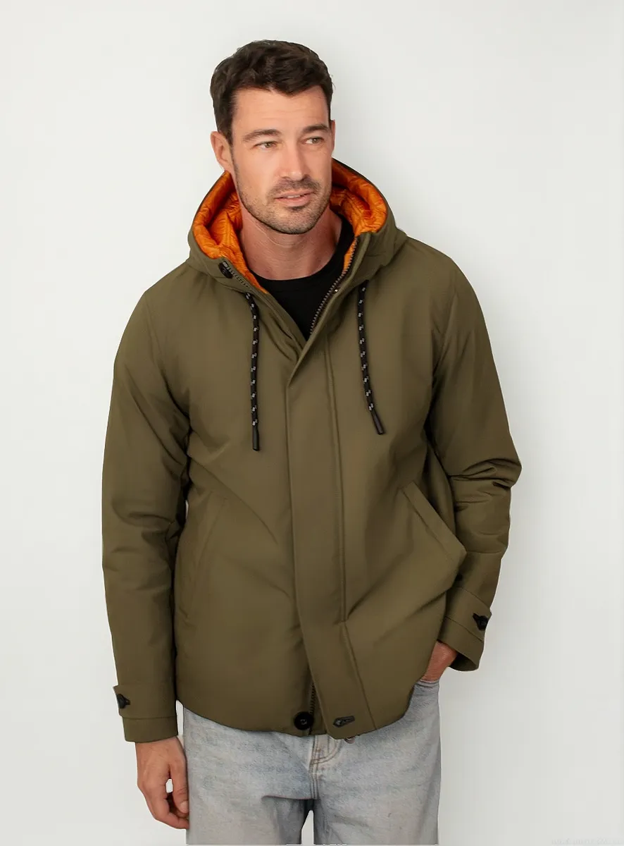 Foto 2 pulgar | Chamarra Greenlander Premium Termica Con Gorro Fijo De Hombre