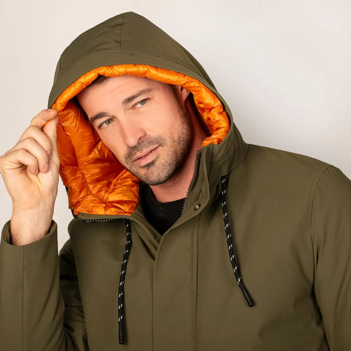 Foto 6 pulgar | Chamarra Greenlander Premium Termica Con Gorro Fijo De Hombre