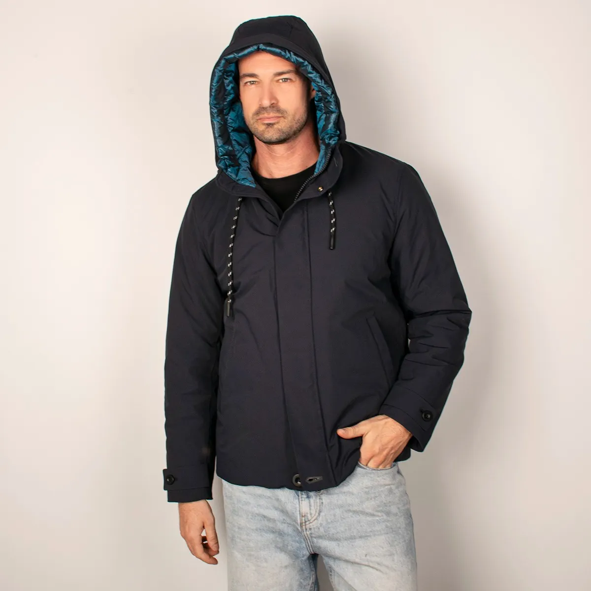 Foto 3 pulgar | Chamarra Greenlander Premium Termica Con Gorro Fijo De Hombre