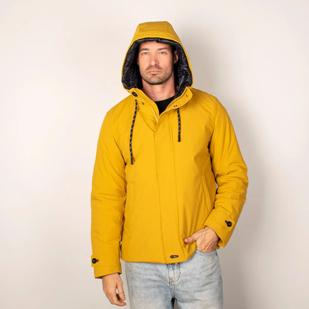 Foto 3 pulgar | Chamarra Greenlander Premium Termica Con Gorro Fijo De Hombre