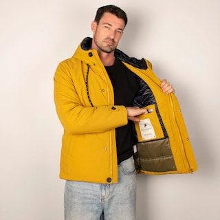 Foto 3 | Chamarra Greenlander Premium Termica Con Gorro Fijo De Hombre