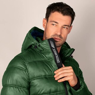 Foto 4 | Chamarra Greenlander De Hombre Capitonada Con Gorro Desmontable