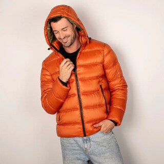 Foto 2 | Chamarra Greenlander De Hombre Capitonada Con Gorro Desmontable