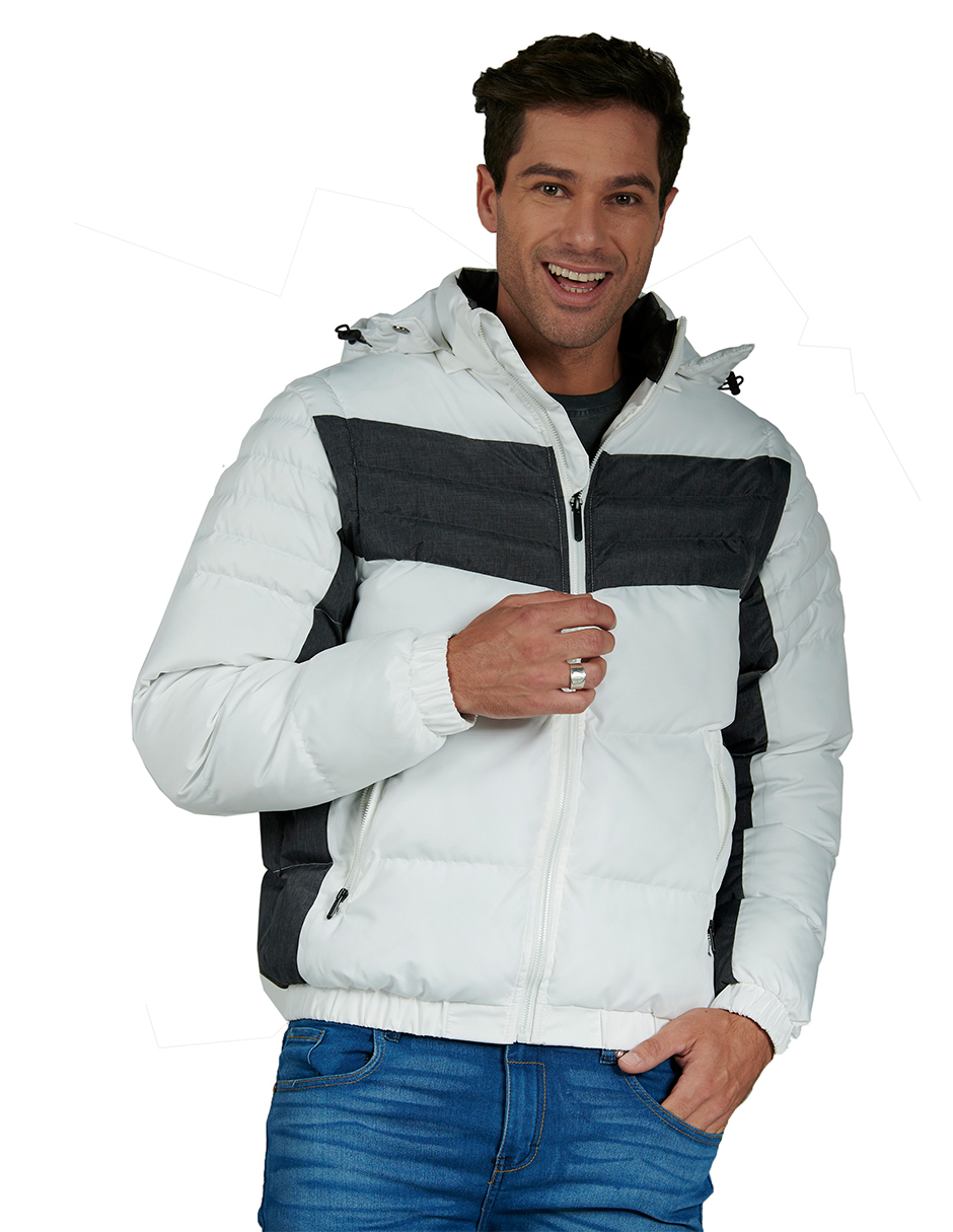 Foto 1 | Chamarra Chaleco Casual Para Hombre 2 En 1 Generra 128411