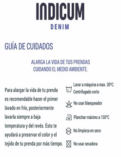 Foto 8 | Chamarra Indicum Denim Pale Slim Fit Blanca para Hombre
