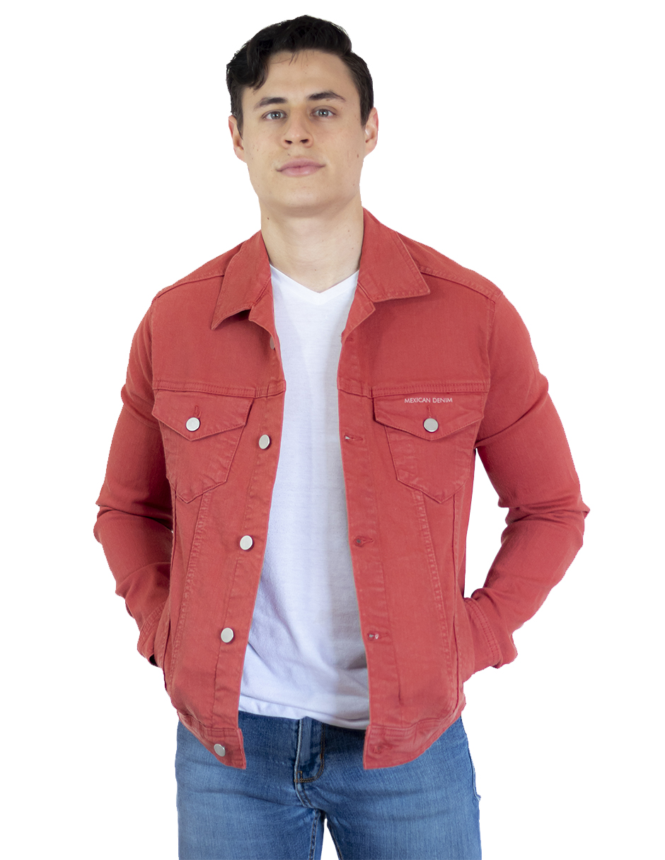 Foto 1 | Chamarra para Dama Indicum Hattori Slim Fit color Ladrillo