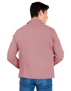 Foto 2 | Chamarra De Mezclilla Indicum Pink Dog Slim Fit Color Rosa